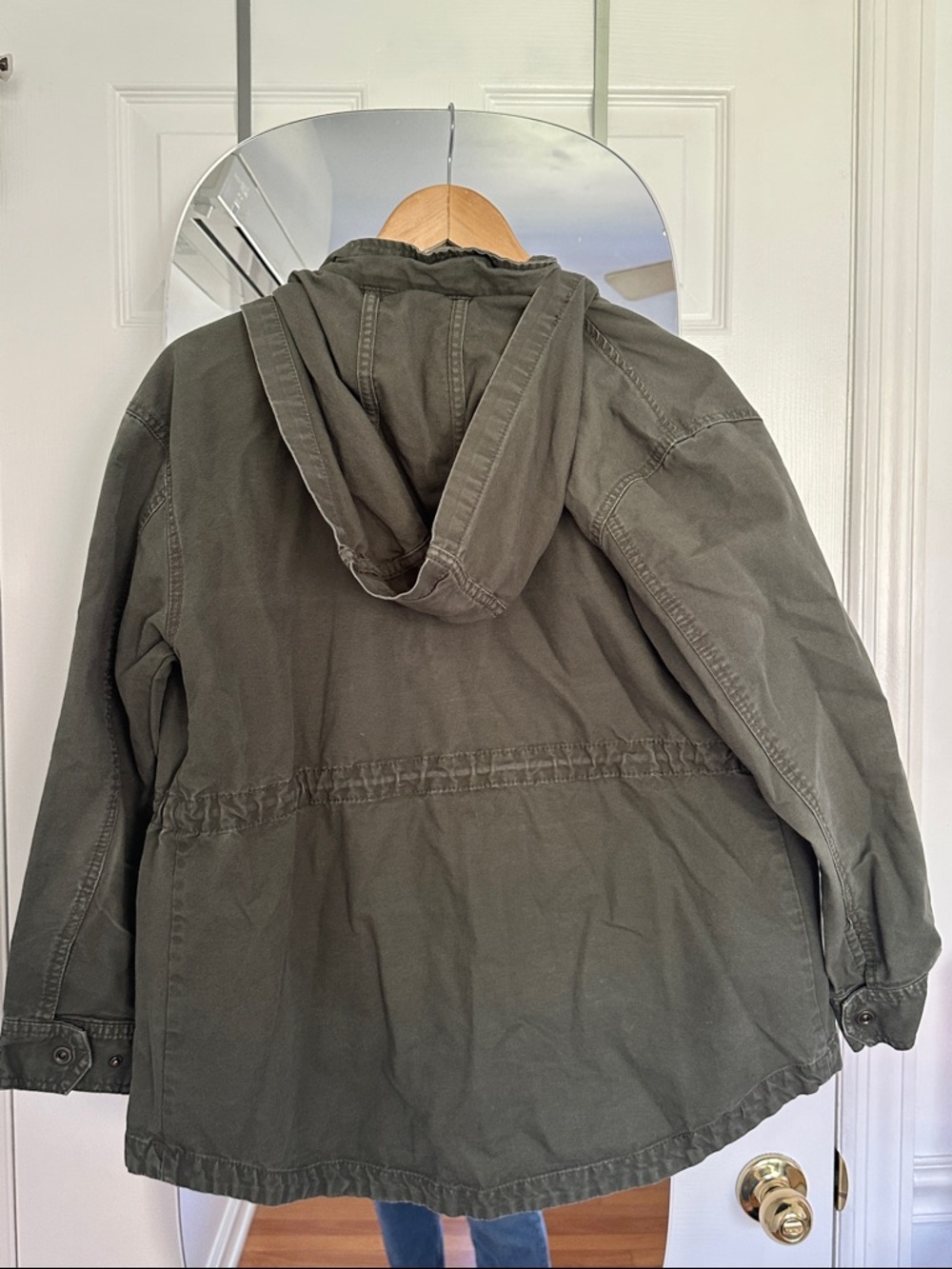 Universal Thread Olive Hooded Field Jacket - Picture 3 of 3